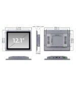 索奇 12.1寸工业显示器 A121SR/SZ/SG - 图片 7