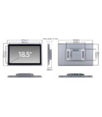 索奇 18.5寸工业显示器 A185WR/WZ/WG - 图片 5